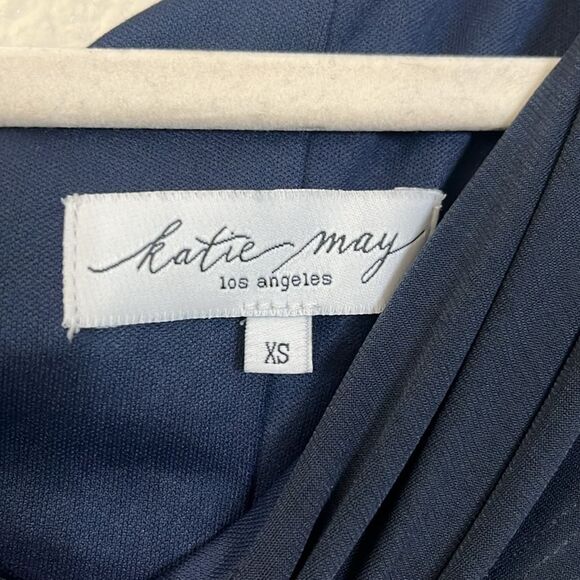 KATIE MAY Single Long Sleeve Mojave Gown Revolve Style KATR-WD370 XS NWT $270 - Picture 6 of 6